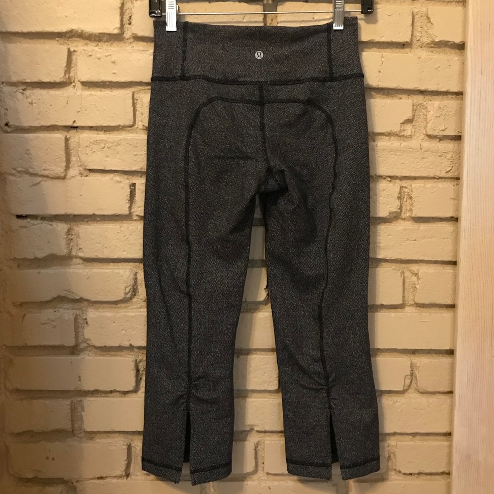 Lululemon Cropped Herringbone Leggings